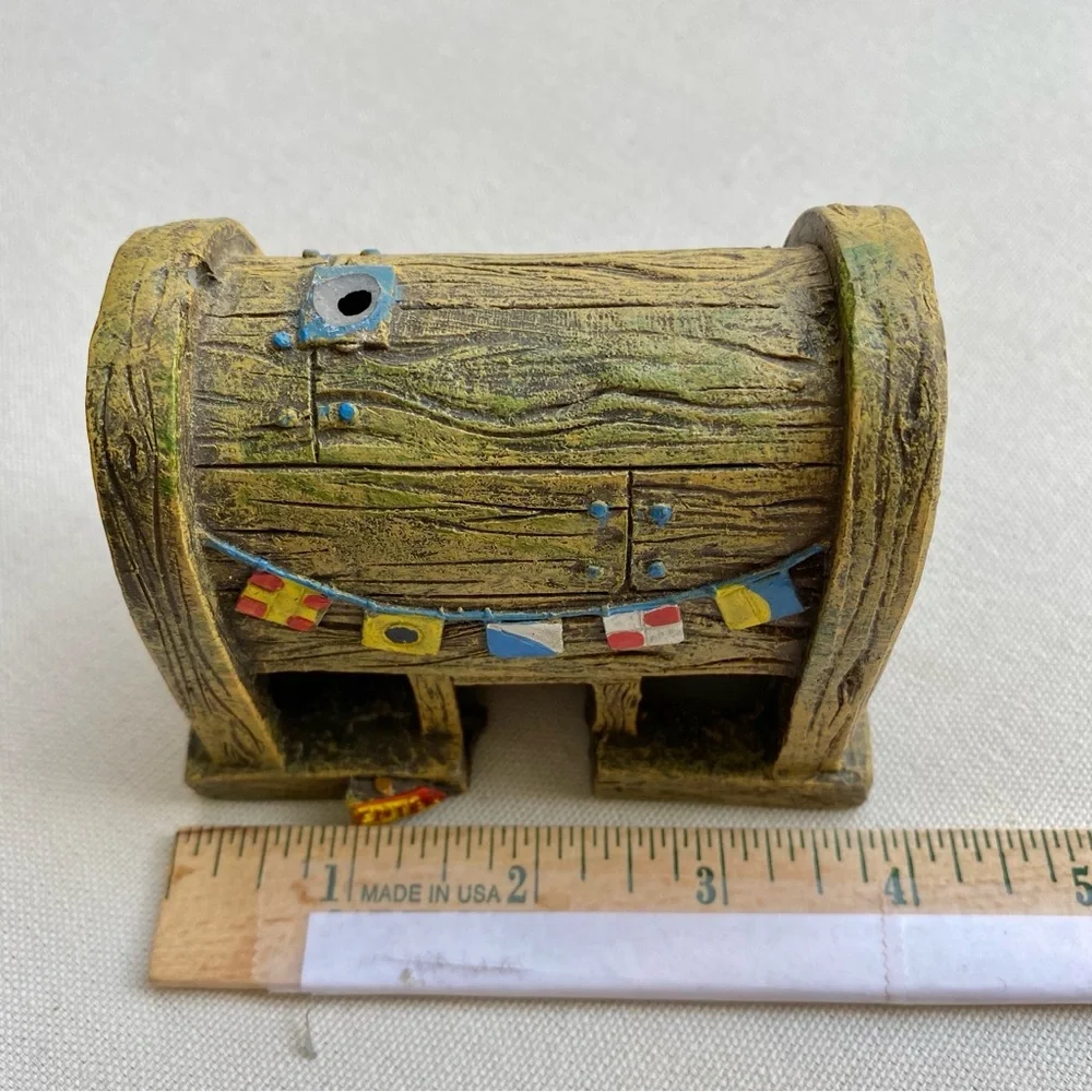 Penn Plax SpongeBob Krusty Krab Aquarium Decoration